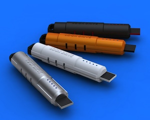 An image of ThingM's LockM USB drive